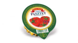 Pastete mit Geflügel und Tomaten