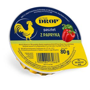 SahnePastete mit Geflügel und Paprika